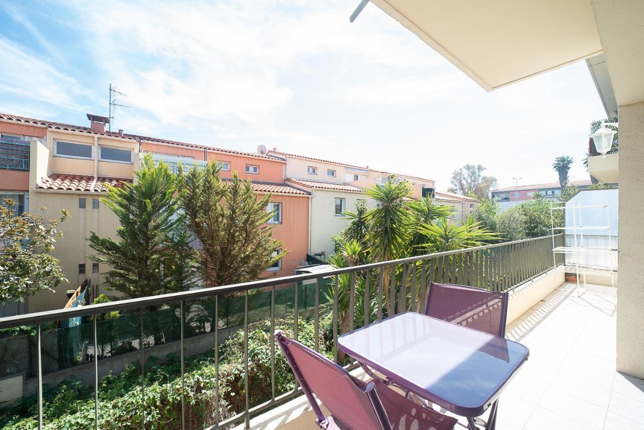 Le Marechal Juin - Appt 8 Voyageurs Apartment แปร์ปินญอง ภายนอก รูปภาพ